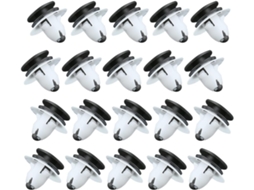 20-presilhas Para Painel De Acabamento Porta S80 S60 S40 Xc90 Xcv60, Pino Fixadores Pressão Plásico, Peças