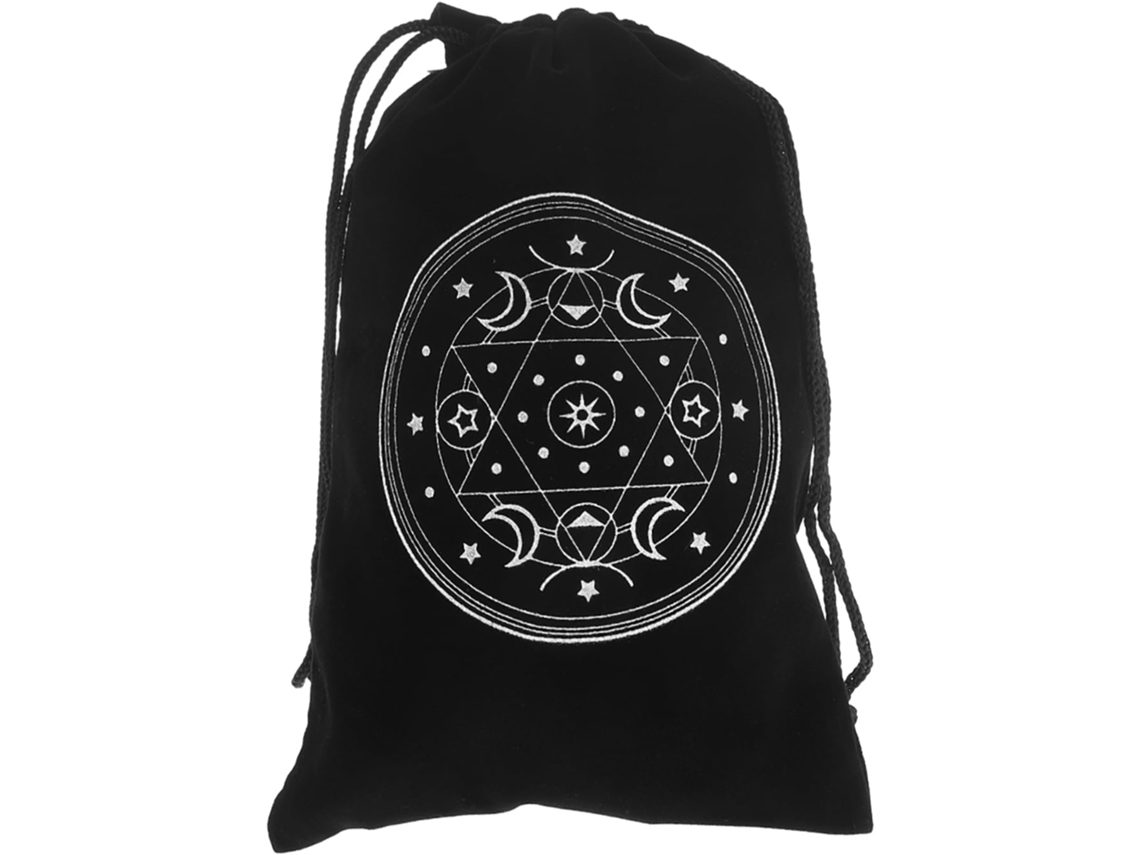 Estojo Com Cordão Para Guardar Cartas De Tarô