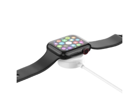 IWEAR Ch3 Universal / Apple Watch Usb 1M Smart Watch 3 5 W Carregador Sem Fio Branco