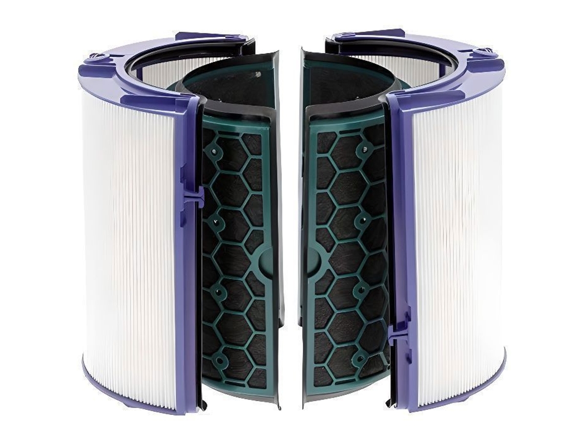 Filtro de Carvão Ativado e Hepa para Purificador de Ar Dyson Hp04 Tp04 Dp04 Dyson Pure Hotcool 969048-02 EUROFILTER