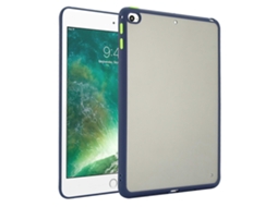 Capa para iPad Mini 4 de 7,9 polegadas, capa protetora de TPU acrílico fosco, capa à prova de choque com tela sensível ao toque, azul escuro (Hengrongshen, 2019)