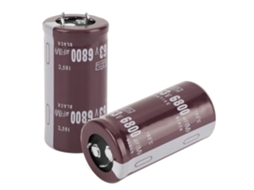 2026 2 Peças Capacitor Eletrolítico 63v 6800uf 25 × 50mm 105℃