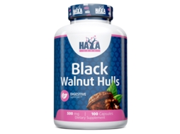 Black Walnut Hulls 500mg - 100 Capsules De Haya Labs
