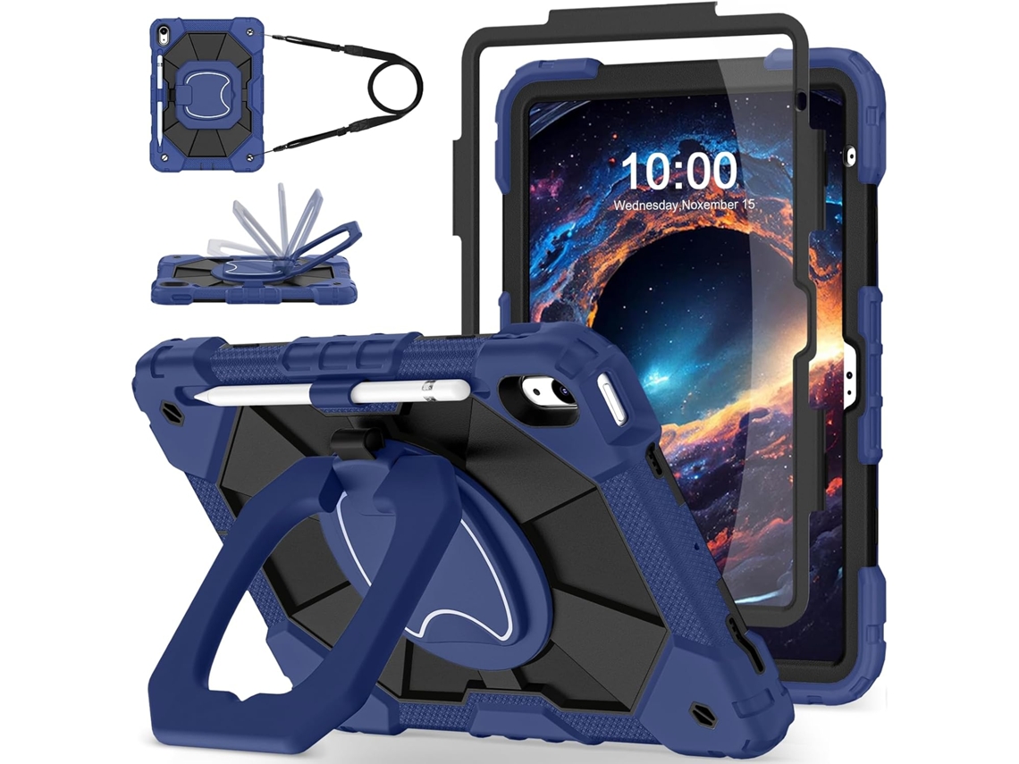 Adequado Para Samsung Tab A92023 Caixa De Proteção Tablet, Anti-queda, Com Alça De Ombro