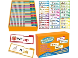 Flash Education Para Meninos De 4 A 8 Anos, Cartões De Reconhecimento Visual, Fonéticos, De Vocabulário