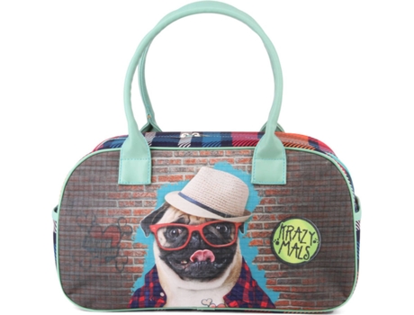 Saco de Desporto KRAZYMALS Pug B. Deporte Bowling (23x40x16cm)