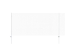 Conjunto 1 Cerca Externa Vidaxl Prateado Aço (25 X 1 M)