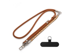 Lurelia Cordão Para Telemóvel Ajustável Anti-perda Transversal Para Pescoço 120 Cm