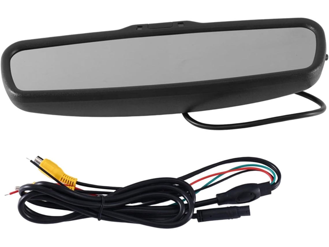 Monitor de Espelho Retrovisor de Plástico para Carro SFUSHOS