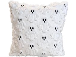 Capa De Travesseiro De Fantasma De Halloween Em Pelúcia 3d |