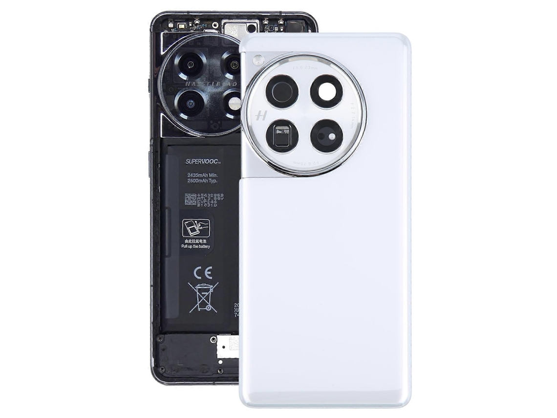 Tampa Traseira De Vidro Da Bateria Com Lente Da Câmera Compatível Com Oneplus 12 Pjd110 Cph2573 Cph2581