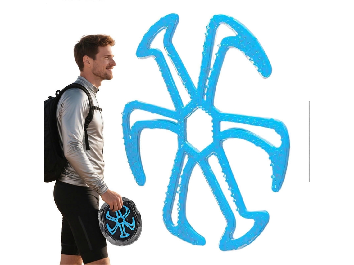 Forro para Capacete com Ventilação 3d, Ajuste Uniforme e Pressão Ideal para Ciclismo, Motociclismo, Skate e Esqui Azul TAISHENGDA