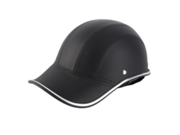 Casco de Media Cara para Moto Bicicleta com Correa Ajustável Proteção Cabeça S/MARCA