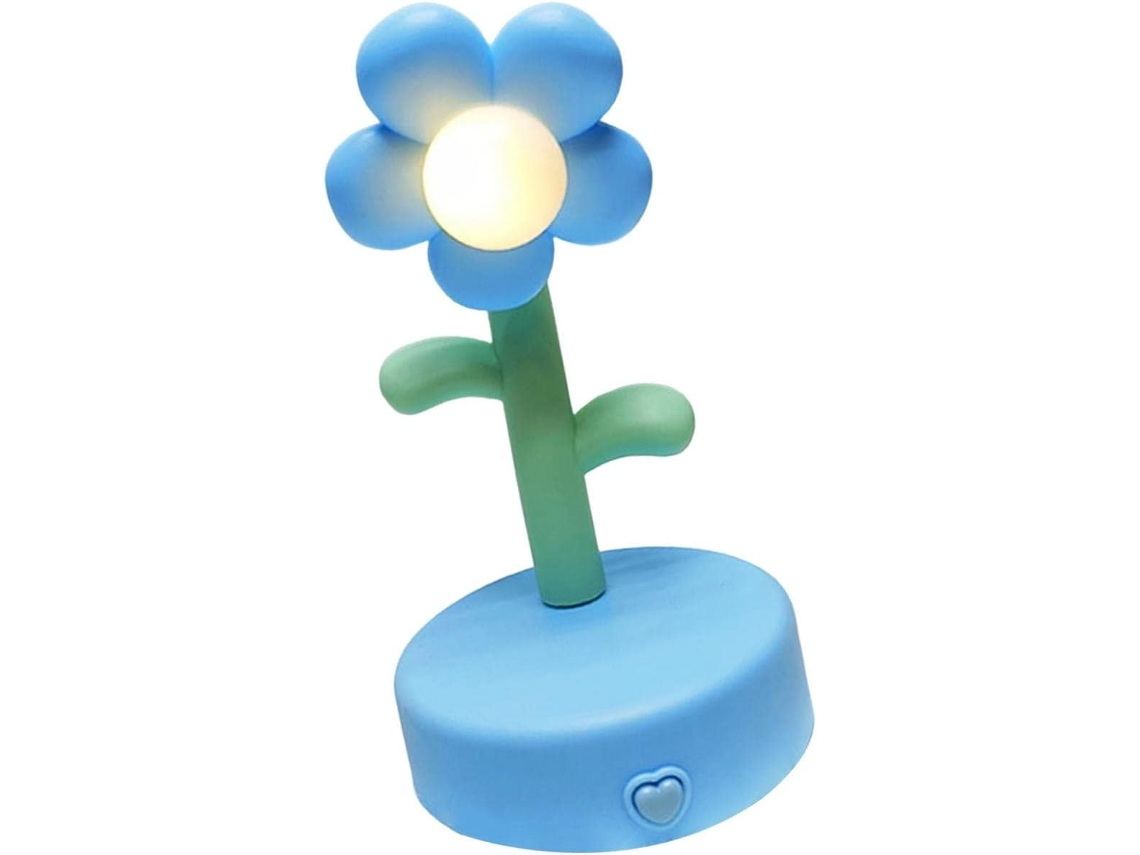 Base de mesa decorativa portátil em formato de flor, tamanho B, ideal para cabeceira, decoração de quarto ou mesa de apresentação.
