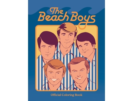 Livro The Beach Boys Official Coloring Book de David Calcano e Giggens (Inglês)