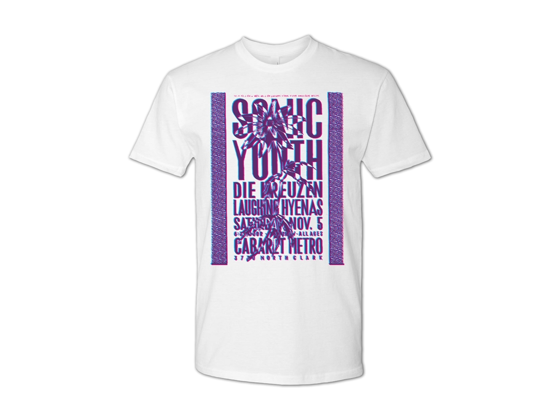 Sonic Youth Metro 2018 T shirt ROCKINSTONE Unisex Adults Best Sellers Size:s