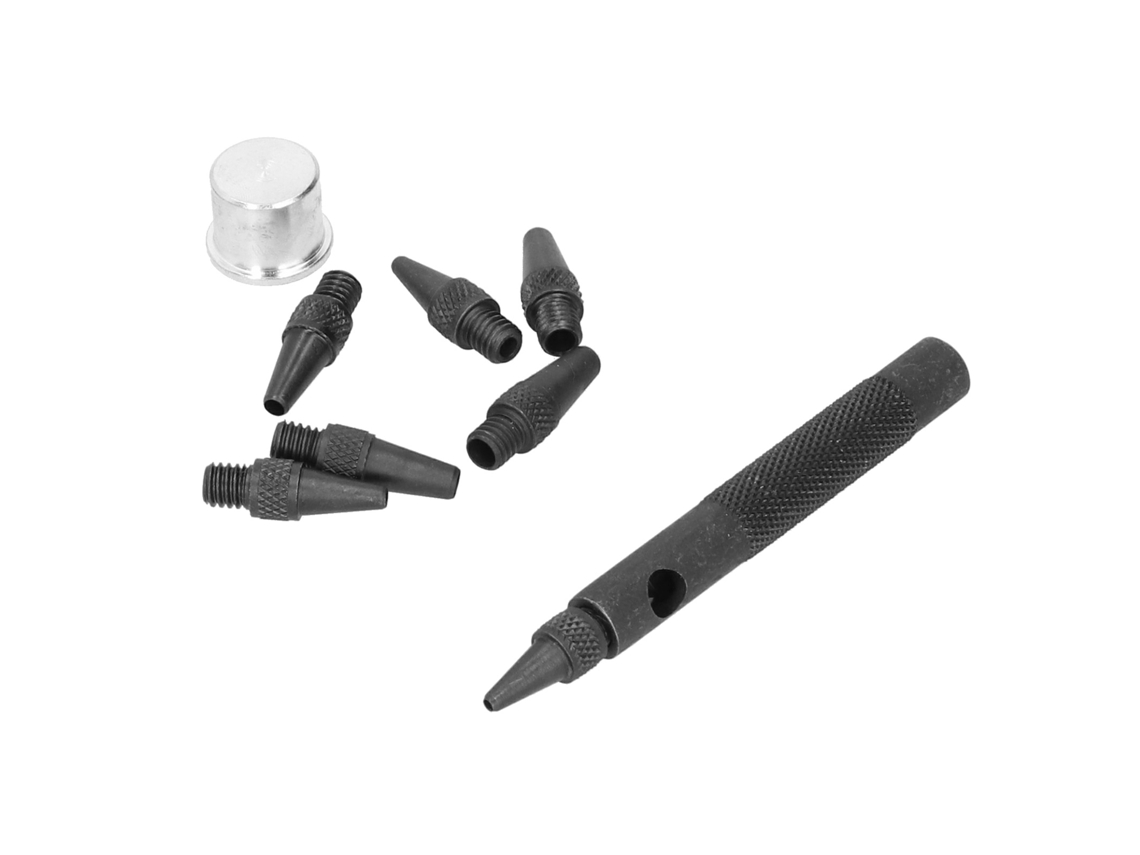 Conjunto De Ferramentas Laxiscreed Para Couro Com Cabeça Substituível – Furador Redondo 2-5mm Para Diy