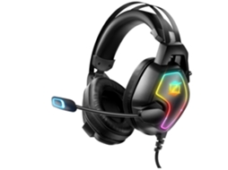 Fone Jogo Xbox Series X/S PS4 PS5 PC Switch Cancelamento Ruído Microfone Entrada 3.5mm Ajuste Automático Preto JIAPEI