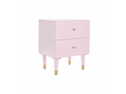 Mesa de Cabeceira DKD HOME DECOR (Metal - 42 x 52 x 65 cm)