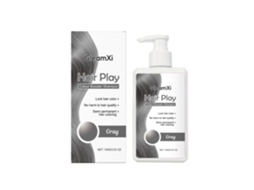 Shampoo Loiros com Fixador de Cor Cinza para Cabelos Radiantes e de Cor Permanente LAXISCREED
