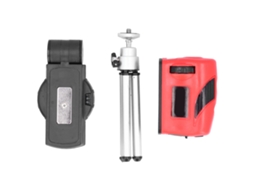Nível Com Feixe Vermelho Duradouro Abs Equipamento De Medição Prático Com Base E Tripé