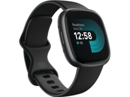 Relógio Desportivo FITBIT BY GOOGLE Versa 4 (Bluetooth&nbsp; - 6 dias de autonomia - Preto)