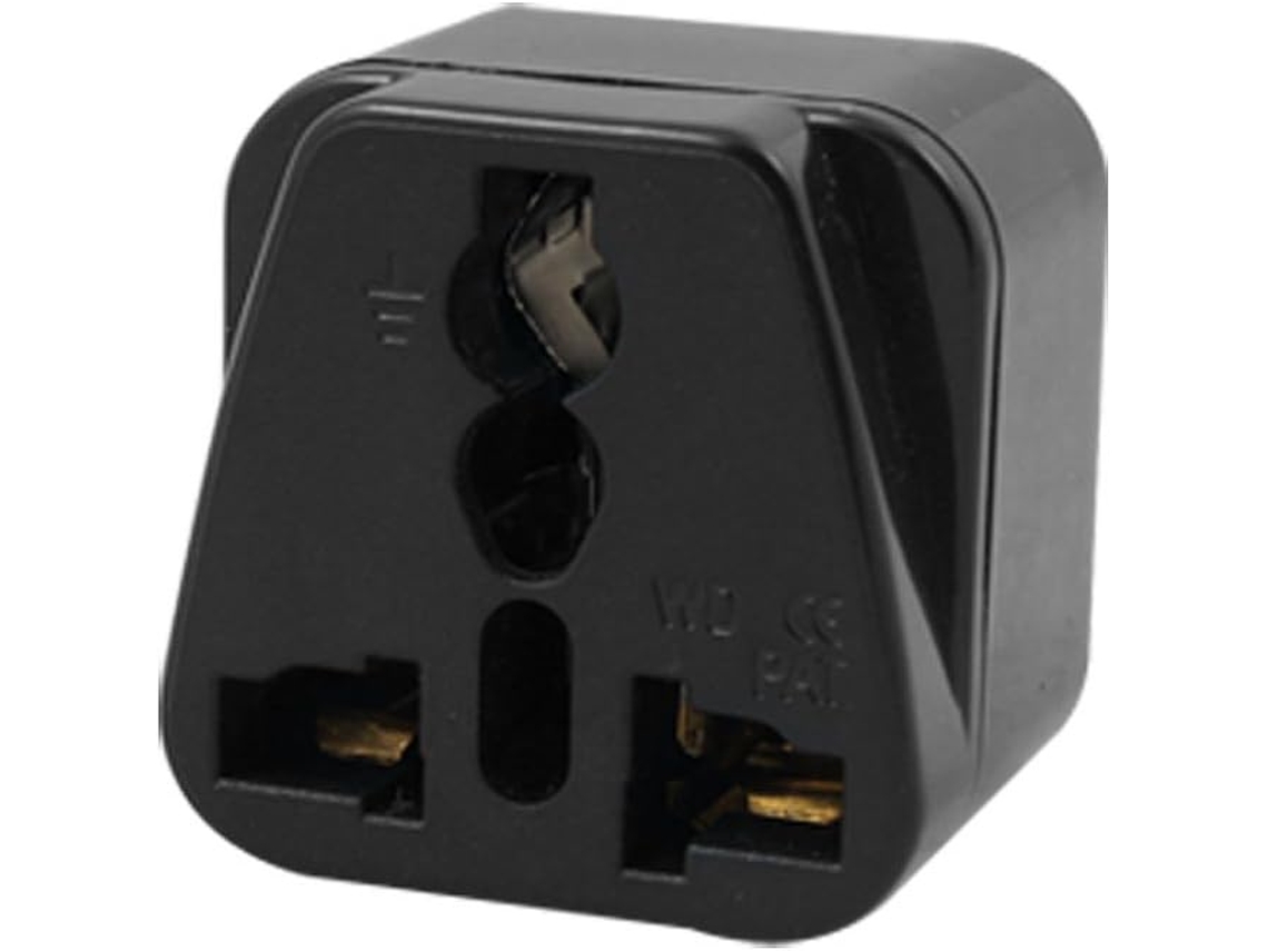Tomada Universal de Viagem 250v com Plugue Americano para Tomada Britânica/australiana CHABERLU