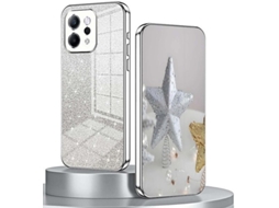 Capa De Proteção Solidchoice - Capa De Proteção Ultradun - Resistente A Choques - Silicona - Tpu - Galvanização Elegante - Cor Prateada - Capa De Tele