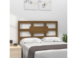 Vidaxl Cabeceira De Cama 80,5x4x100 Cm Pinho Maciço Castanho Mel