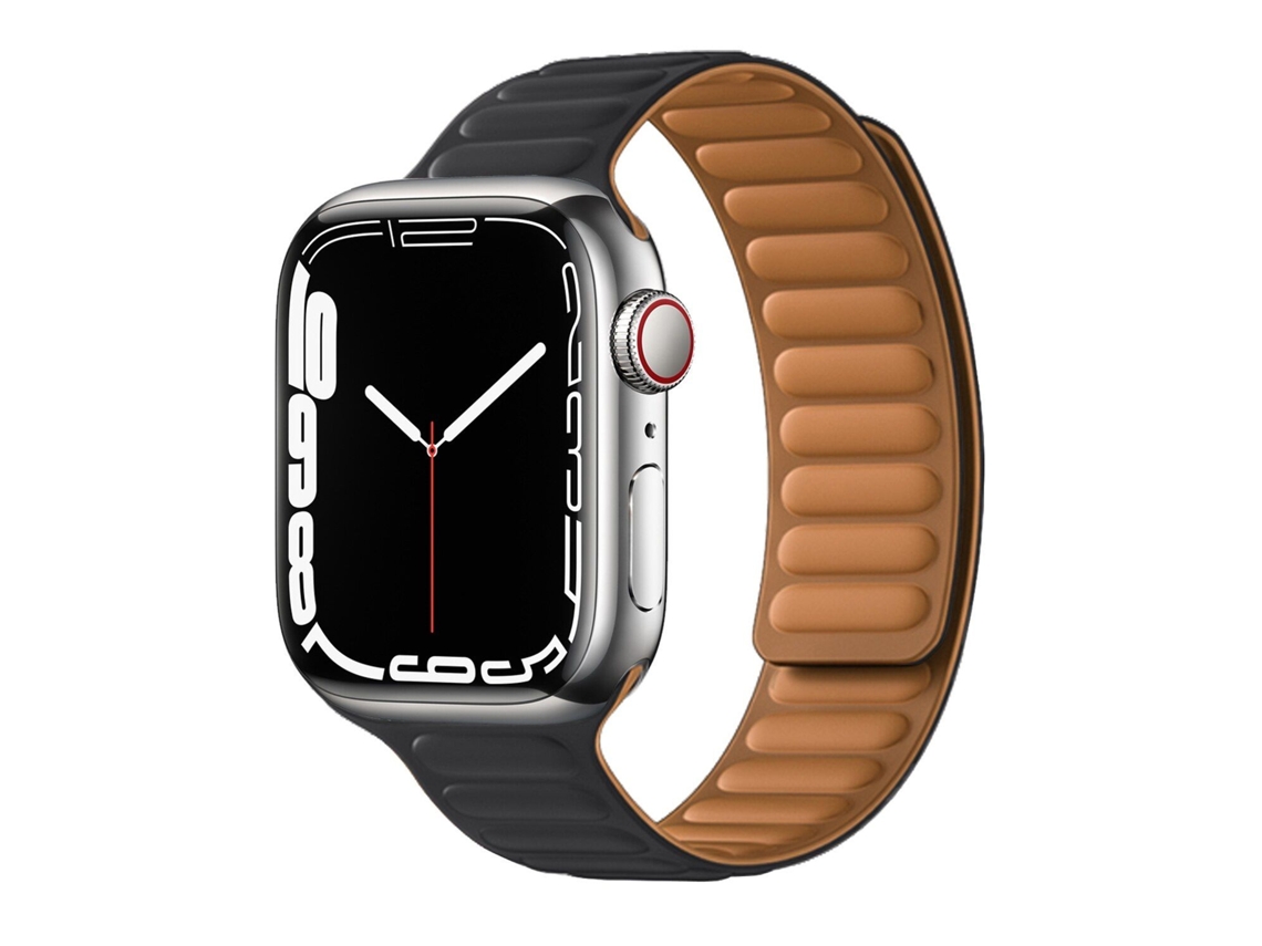 Pulseira Bracelete de elos magnéticos para Apple Watch Series 5 44mm Preto