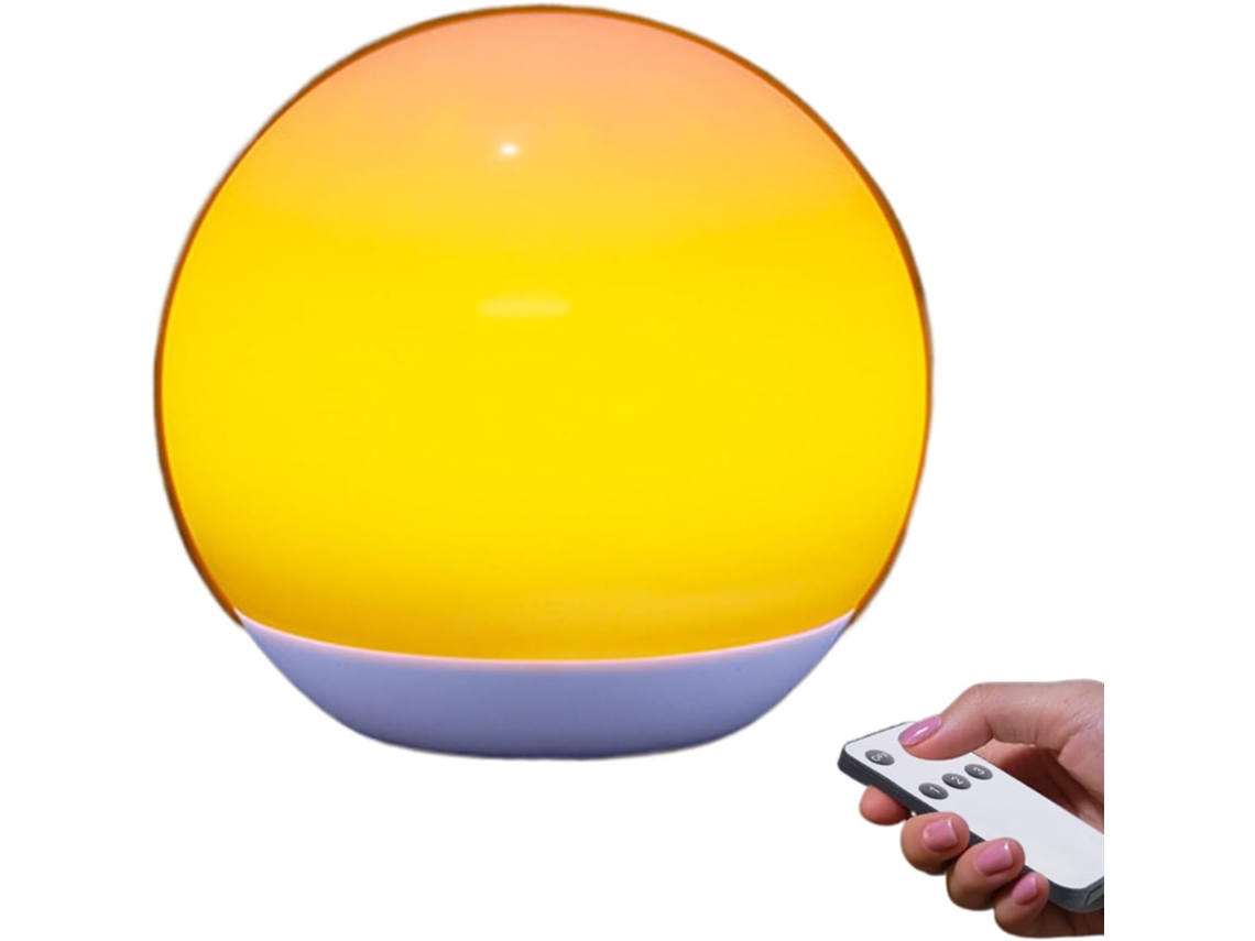Luminária Noturna De Camping 3 Modos De Luz Noturna Led Com Efeito Pôr Do Sol, Lâmpada De Leitura Gokoco