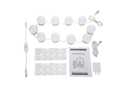 Kit Lâmpadas Led Para Espelho Beleza Com Iluminação Compatível