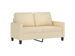 2-seater Sofa, 2-seater Sofas Vidaxl Creme Tecido (n/a)