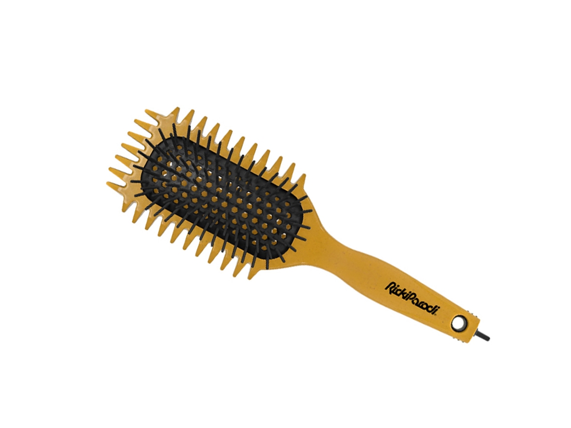 Escova Cabelo Desembaraçadora Curly Rectangular Larga RICKIPARODI
