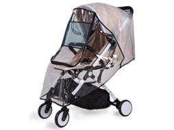 Mali capa de Chuva Universal para Carrinho de Bebê Transparente Protetora Contra Chuva e Vento