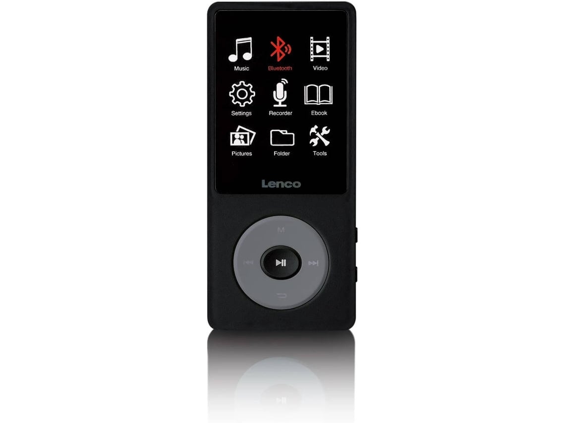LEITOR MP3/4 BT LENCO XEMIO 860 CINZA (Outlet Grade A)