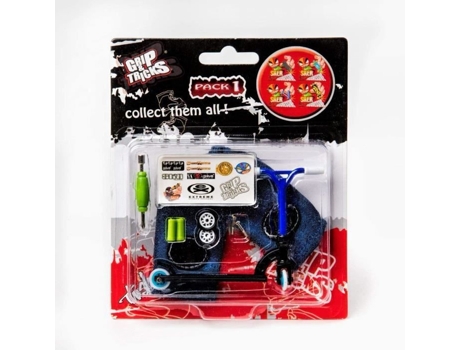 Finger Scooter GRIP&TRICKS Scooter para Personalizar para Truques 100% Metal