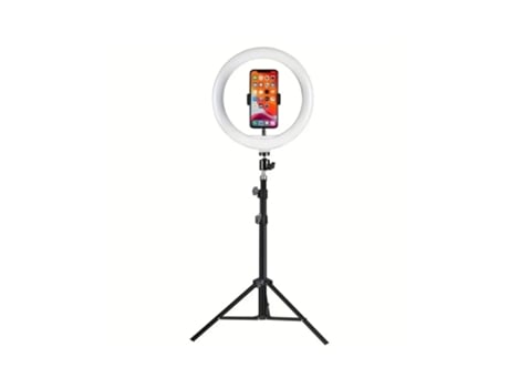 Ring Light 36cm Led Adaptador Celular e Tripé Extensível 210cm Onlike 14