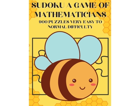 Livro Sudoku A Game of Mathematicians 900 Puzzles Very Easy to Normal Difficulty de Kelly Johnson (Inglês)