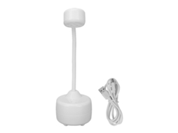 Lâmpada De Mesa Led Para Esmalte Em Gel Com Armazenamento De Energia Ajustável Branca Para Manicure