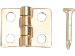 Haofy 200-mini Dobradiças De Encaixe Em Miniatura 8x10mm Latão Para Caixa Joias, Casa De Bonecas, Armário Pequeno E