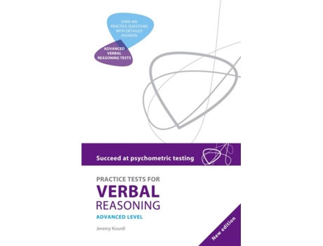 Livro Succeed at Psychometric Testing Practice Tests for Verbal Reasoning Advanced 2nd Edition de Jeremy Kourdi (Inglês)