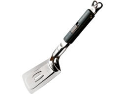 Grelha De Aço Inoxidável Com Sistema Drenagem Óleo, 29x 6, 5cm, Espátula Multifuncional Para Churrasco, Pinça Para