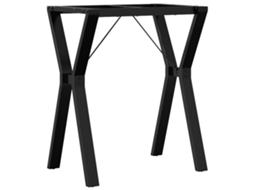 Dining Table Leg, Dining Table Legs Vidaxl Preto Metal