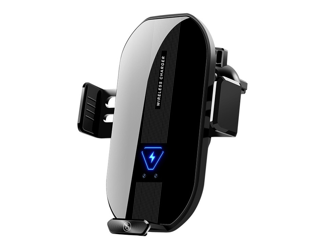 Car Mount With Wireless Charger, Automatic Snap-in Mechanism, Fast Charging, And Optimized Ventilation.
