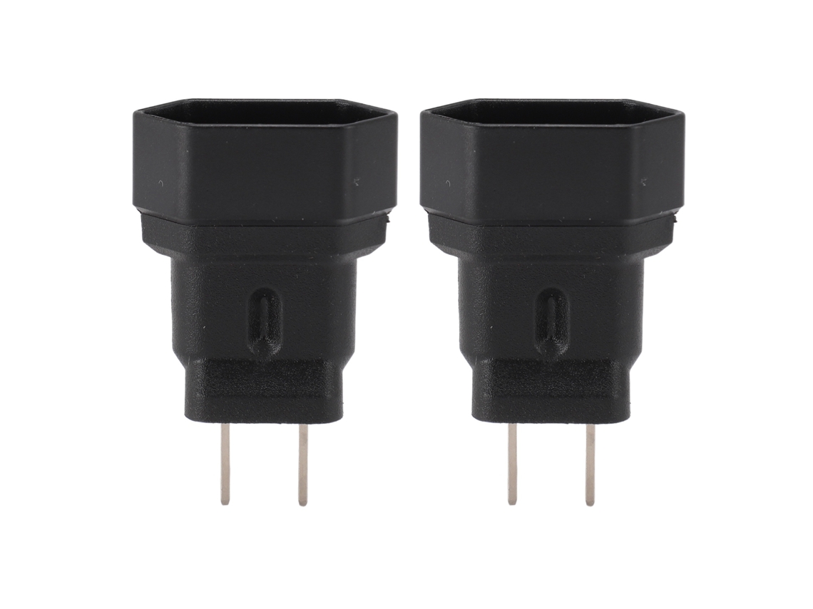 Adaptador De Tomada 1-15p Macho Para Fêmea Padrão Plug And Play Conversor 2pcs