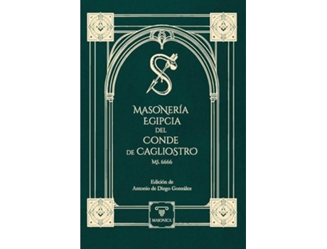 Livro Masonería Egipcia del Conde de Cagliostro de Alessandro de Cagliostro (Espanhol)