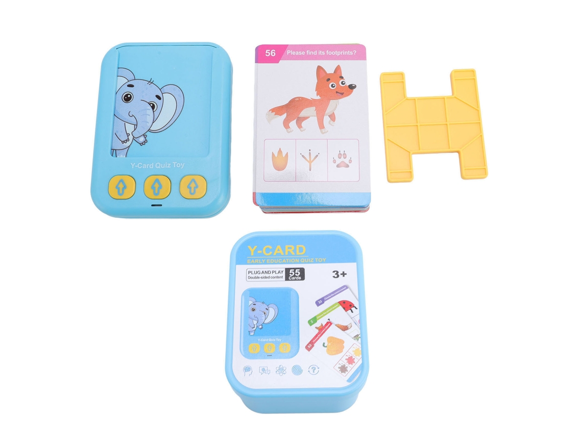 Mali leitor de Cartões Interativo Flash Cards Talking para Crianças Aprendizagem de Inglês Brinquedo Educativo
