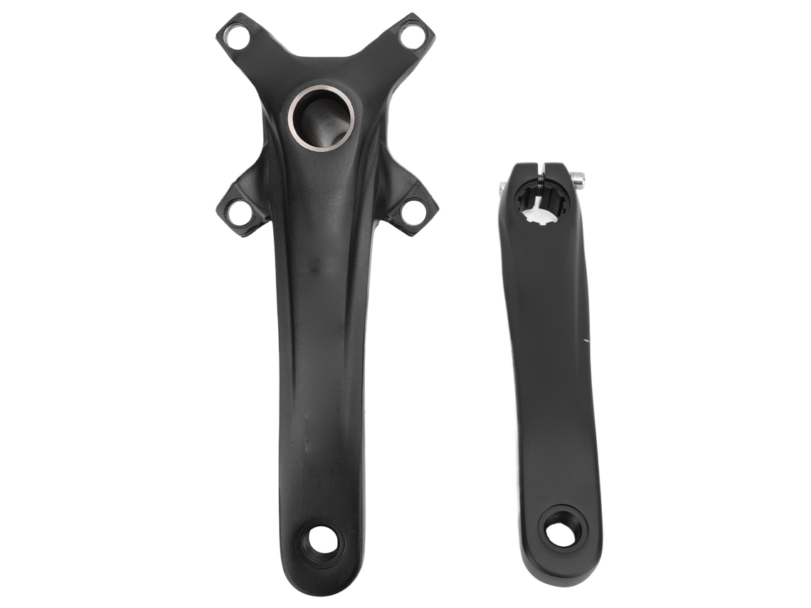 MOUNTAIN BIKE Crankset de Alumínio, com Design Oco, Leve, Compatível com Bicicletas S/MARCA