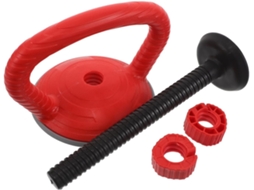 Inoomp Adaptador Para Kettlebell Com Barra E Base Vermelhas, Acessório